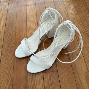 Lulu's White Elegant Stiletto Heels